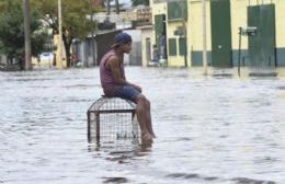 El agua cubrió una tercera parte de Pergamino