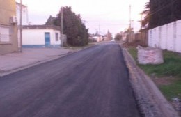 Comenzó la pavimentación en el Barrio Villa San José