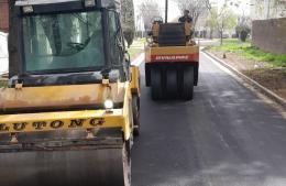 Pavimentación en el Barrio La Amalia