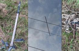 Continúa el robo de cables a la Cooperativa Eléctrica