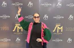 Mora Godoy en el San Mart&iacute;n: &ldquo;Perfectamente puede competir con un teatro del mundo&rdquo;