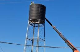 Recambio de un tanque de agua en Quinta Mastrángelo