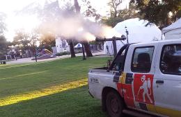 Trabajo en terreno por el caso positivo de Dengue