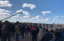 Desde Pergamino, Kicillof prometió "poner de pie" a la provincia