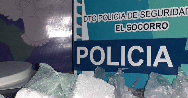 Secuestran cocaína y detienen a tres sujetos en la Ruta 32