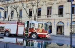 Revuelo por principio de incendio en la Municipalidad