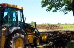 Avanzan las obras de cordón cuneta