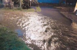 Varios barrios de la ciudad sufrieron las consecuencias de la tormenta