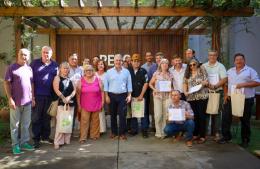 Reconocimiento a trabajadores municipales por años de servicio y comienzo de etapa jubilatoria