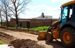 Avanzan las obras de cordón cuneta