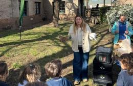 Actuá en Verde llevó una jornada de compostaje al Jardín San Pablo