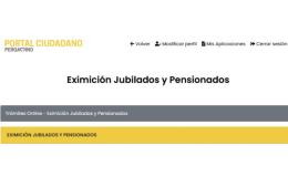 Está abierta la inscripción para la eximición de tasas a jubilados y pensionados