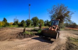 Ejecutan diferentes obras en el Parque Belgrano