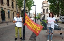 El Polo Obrero marcha a Desarrollo Social