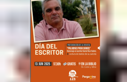 Pergamino celebrará el Día del Escritor con un homenaje a Daniel Ruiz Rubini