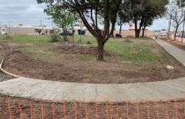 Obras en la Plazoleta ARA San Juan