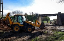 Arrancó la obra que abrirá el cruce de Ugarte con calle Itatí