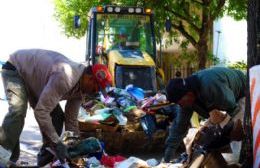 Operativo de limpieza en la ciudad