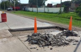 Continúan las obras de bacheo