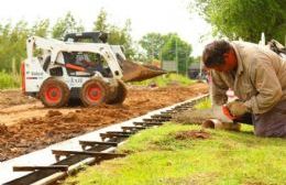 Manos a la obra en calle La Plata