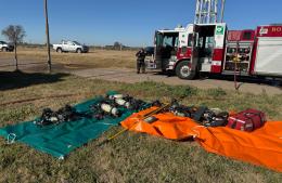 Reiteradas salidas de los bomberos durante todo el fin de semana