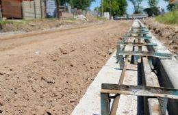 Continúan los trabajos en calle Batalla de Bailén