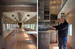 Se vienen los nuevos vagones gastronómicos