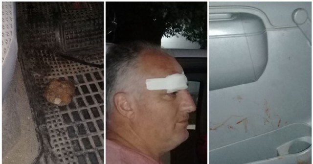 Atacaron a piedrazos a un funcionario municipal en pleno control del cumplimiento de la cuarentena