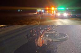 Accidente fatal en Ruta 8: murió un motociclista a la altura del Aeroclub