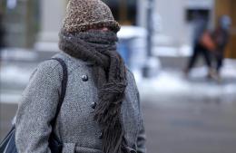 Otro día helado: -2 grados a las 8 de la mañana