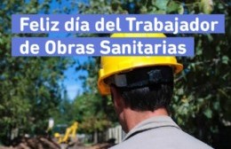 ¡Feliz Día del Trabajador de Obras Sanitarias!