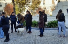 Frazadazo en Plaza Merced