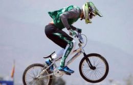 Competencia internacional de BMX en Pergamino