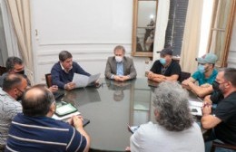 Reunión entre los gremios y el municipio