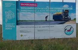 Bergroth pidió a la Provincia la demarcación de la Ruta 32 tras la repavimentación