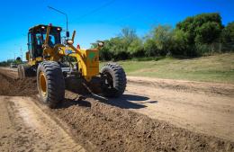 Comenz&oacute; la pavimentaci&oacute;n de Pasaje R&iacute;o Juramento