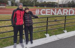 El atleta pergaminense Lisandro Santoro está concentrando en el CENARD