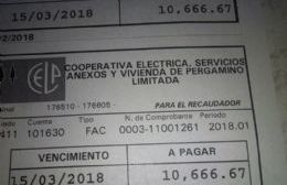 Con cifras abultadas, empezaron a llegar las boletas de luz