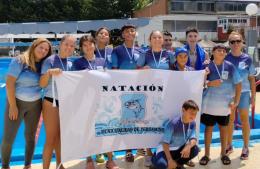 Gran actuación de la Escuela Municipal de Natación