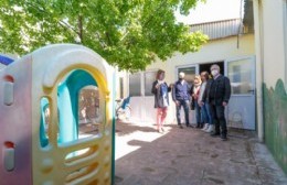 Martínez recorrió tres instituciones beneficiadas por el Fondo Educativo