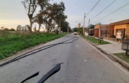 Gran parte de la ciudad está sin luz