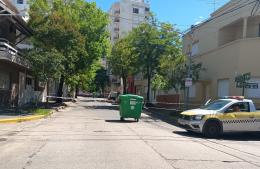 Peligro por el derrumbe de un balcón en pleno centro