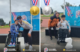 Pergamino sumó medallas en atletismo