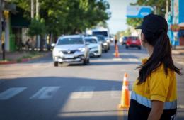 Fuerte baja de accidentes y personas lesionadas