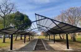 Avanza la obra de la Feria de Parque España