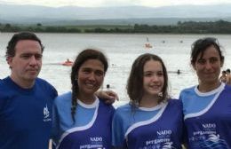 El equipo de natación de la Municipalidad participó de una competencia en aguas abiertas