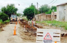 Aseguran que la obra en calle La Plata “va a mejorar la transitabilidad de todo el barrio”