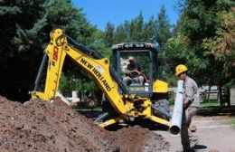 La Municipalidad trabaja para llevar agua y cloacas a todos los barrios