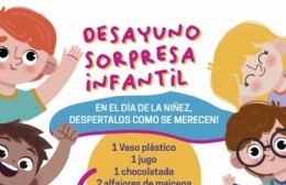 Día de las Niñeces: sorprendé a los más pequeños con un rico desayuno