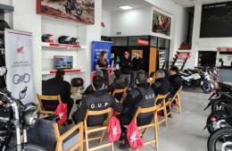 La Patrulla Urbana Motorizada realizó una capacitación en conducción segura